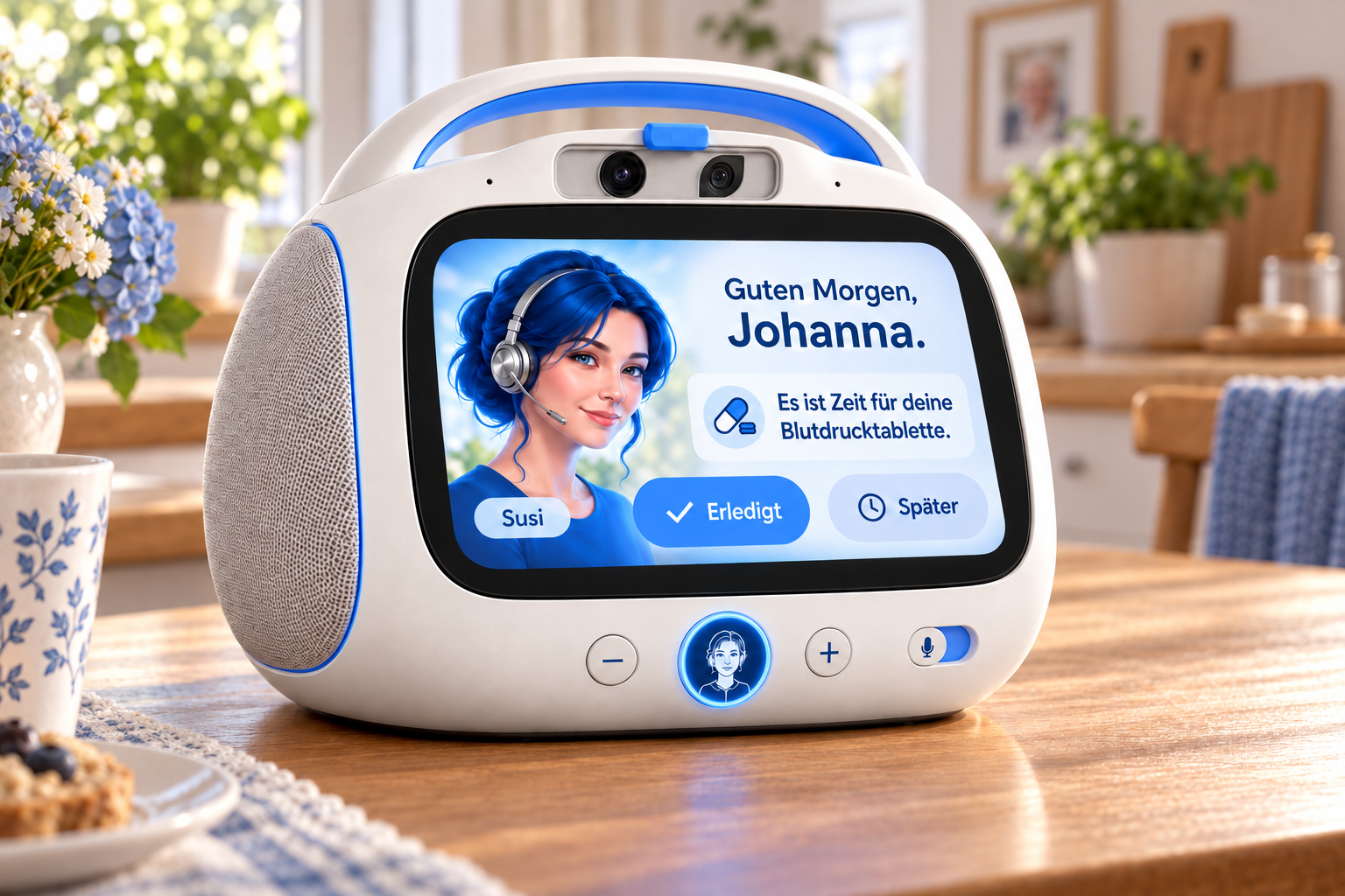 Stinvar Care Designstudie mit geöffneten Kameras
